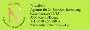 Pflege daheim statt im Pflegeheim * Nicoleta - Agentur für 24-Stunden-Betreuung e.U.